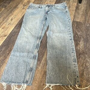 & Denim embellished mid waist jeans 8